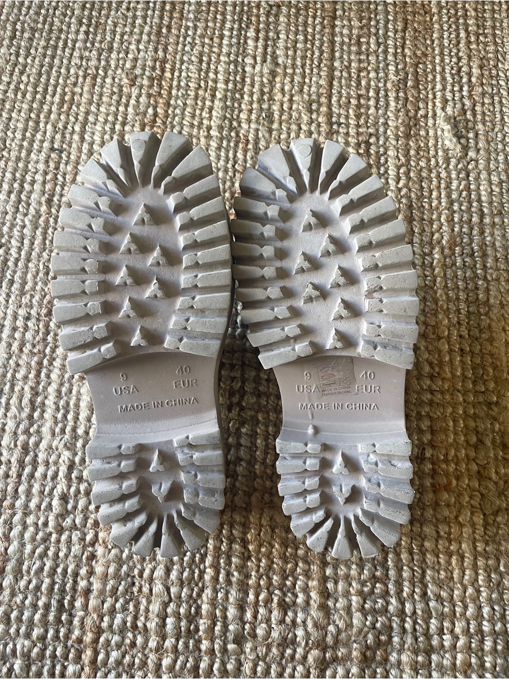 Jeffrey Campbell Jelly Platform Clogs Mules Beige Size 9 EU 40 - Picture 5 of 7